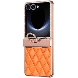 Rhombus Bling kuori Samsung Galaxy Z Flip 7 - Hermes Orange