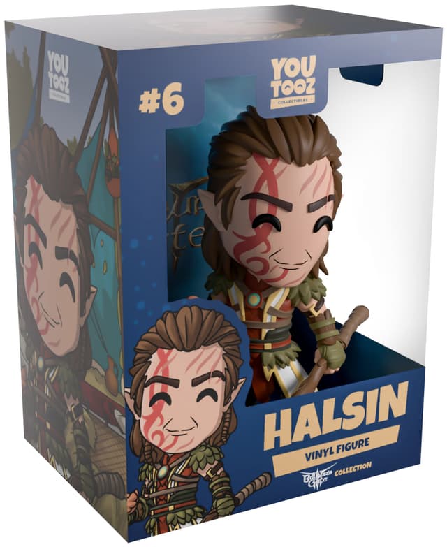 YouTooz Baldur's Gate 3 Halsin figur, 12.7cm, vinyl, högkvalitativ.