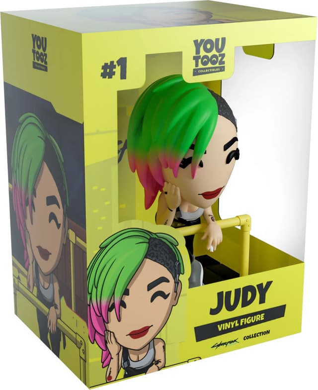 YouTooz Cyberpunk 2077 actionfigur (Judy)