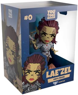 YouTooz's 12.7cm Lae'zel vinyl figure, limited edition with ID number.
