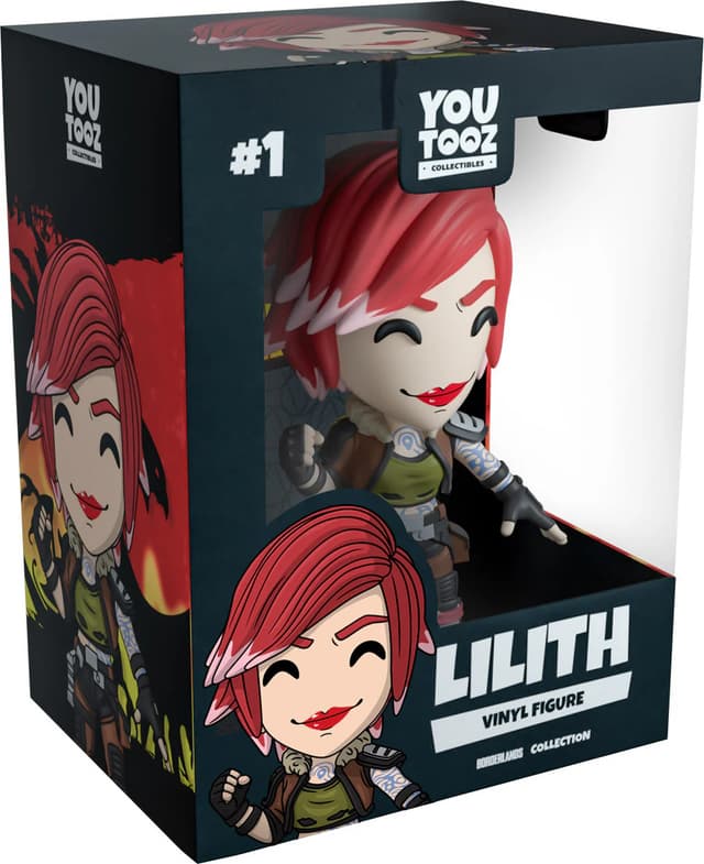 YouTooz Borderlands Lilith (12,7 cm) med displayfönster, numrerad.