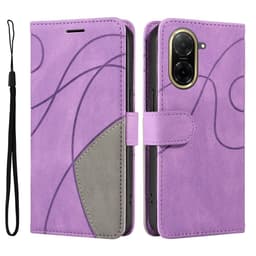 Til Xiaomi Redmi A5 4G KT-serie-1 dobbeltfarve tegnebog