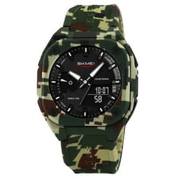 SKMEI Digital Elektronisk Armbåndsur 50M Vandtæt - Camouflage