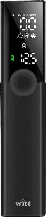 Witt Compact sykkelpumpe MP102279 (sort)