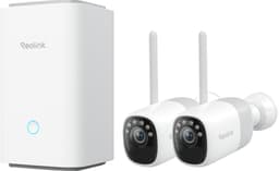 Reolink Home Hub med 2x Altas säkerhetskamera