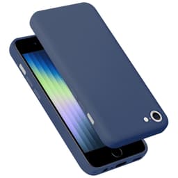 iPhone SE4 Cover Etui Case (blå)