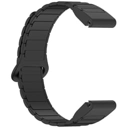 Garmin Fenix 5/6/7/8 magneettinen pikalukitusranneke Musta 22 mm