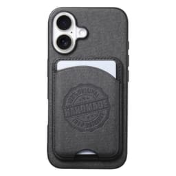 Svart Fodral med Kortfack för Samsung S24 PLUS/S25 PLUS - Stötsäker, S