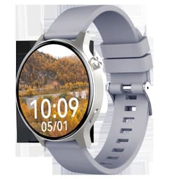 Rose Gold Smartwatch med avanceret sundheds- og fitnesssporing Sølv