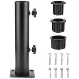 Sateenvarjotelineen sarja (nelireikäinen teräsputki) - tukeva ja monipuolinen