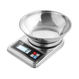 3 kg/0,1 g Digital Køkkenvægt i Rustfrit Stål - Præcis Madlavning og Bagning
