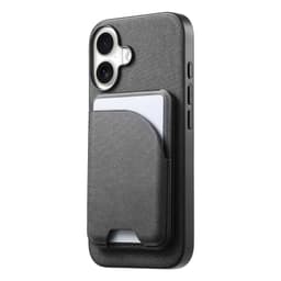 SAMSUNG S24 ULTRA SORT KORTHOLDER ETUI MED MAGNETISK STØTTE