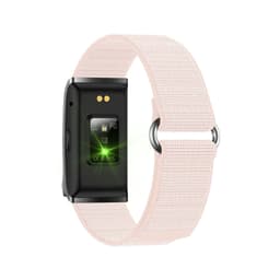 Multifunktionelt smartwatch med sundhedssporing og GPS-løb - optimeret til fitness Lyserød