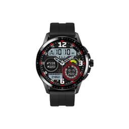 GT4PRO Smartwatch med pulsmåler og Bluetooth-opkald Sort