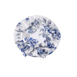 Justerbar Silke Sleep Cap til langt hår, 100% Mulberry Silke Lyseblå