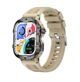 G21 Smartwatch: Din sundheds- og fitnessledsager Kaki