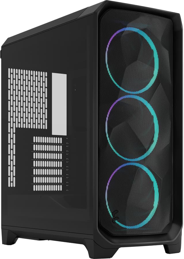 Fractal Design Meshify 3 ARGB PC kabinet (sort/let tonet)