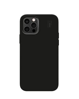 Silicone Case iPhone 12 / 12 Pro Black