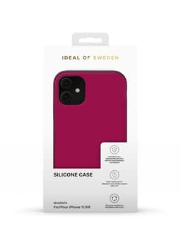Silicone Case iPhone 11 / XR Magenta