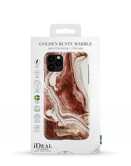 Printed Case iPhone 11 Pro Max / XS Max Golden Rusty Marble