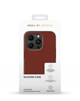 Silicone Case iPhone 14 Pro Dark Amber
