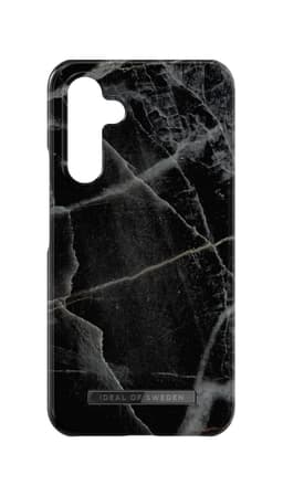 Printed Case Galaxy A54 Black Thunder Marble