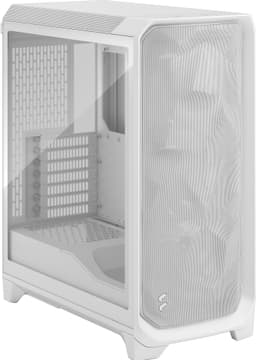 Fractal Design Meshify 3 PC kabinet (hvid/klar)