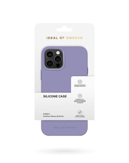 Silicone Case iPhone 12 / 12 Pro Purple
