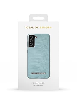 Atelier Case Galaxy S21 Plus Soft Blue Croco