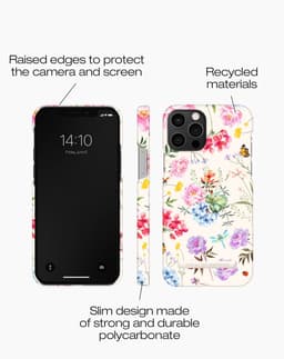 Printed Case iPhone 12 / 12 Pro Forever Flower