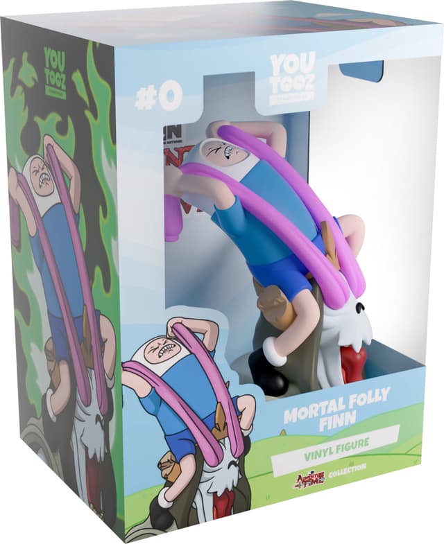 Youtooz Adventure Time: Mortal Folly Finn vinylfigur