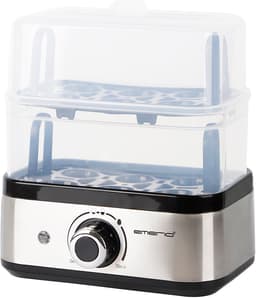 Emerio eggkoker EB-132749 (sort/rustfritt stål)