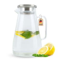 Karahvi Jug Teekannu Kahvipannu 1,5 L (läpinäkyvä)