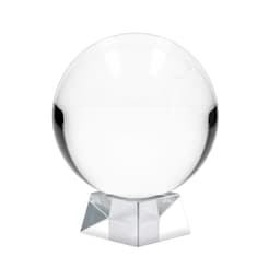 Glaskula stativ Glasboll Kristallboll Fotoboll (130 mm)