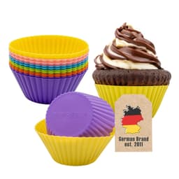 12x Muffinsimuotti silikoni Cupcake muotit