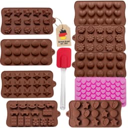 Silikon Bakeformer Bakepapir Sett 10 deler slikkepott