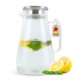 Karahvi Jug Teekannu Kahvipannu 1,8 L (läpinäkyvä)