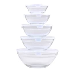 Alpina Glasskålar med lock 5-pack