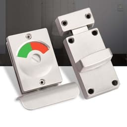 Toiletlås med ledigt/upptaget-indikator