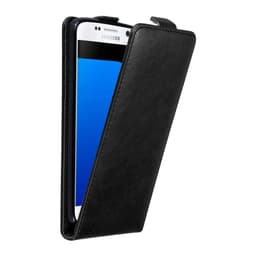 Samsung Galaxy S7 deksel flip cover (svart)