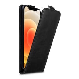 iPhone 12 MINI Suojakuori Lompakkokotelo (Musta)