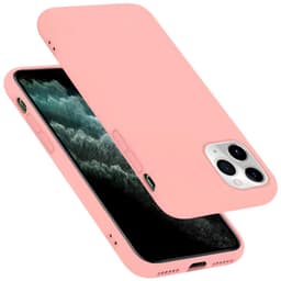 iPhone 11 PRO silikondeksel case (rosa)