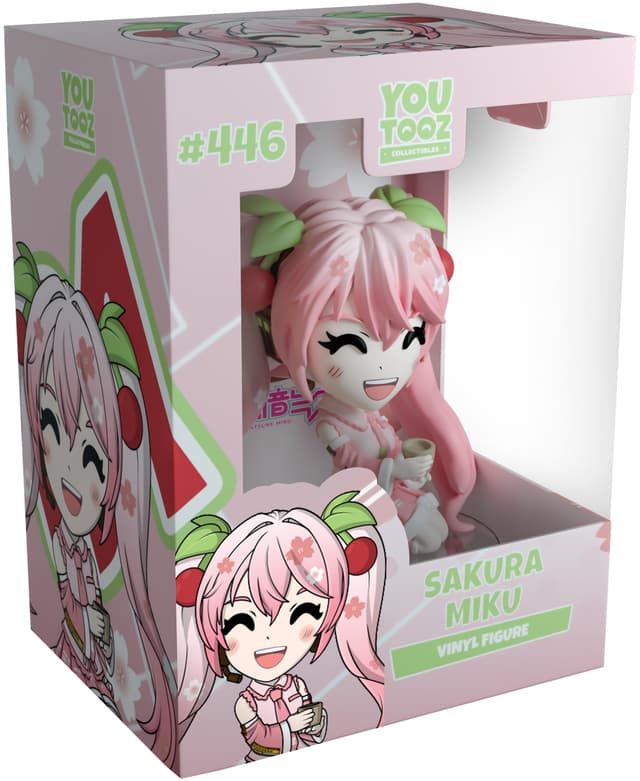 Niedliche Miku Waschbär Figur - 18cm Anime Dekofigur Für Sammler