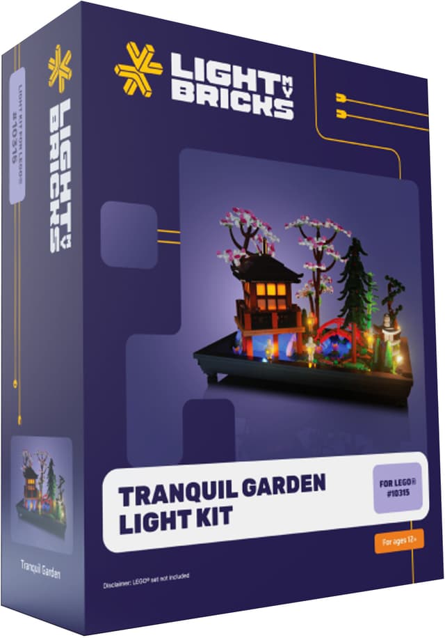 Light My Bricks Tranquil Garden ljuskit