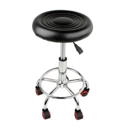 Højdejusterbar frisørstol / rullende skammel / arbejdsstol på hjul med hydraulisk design