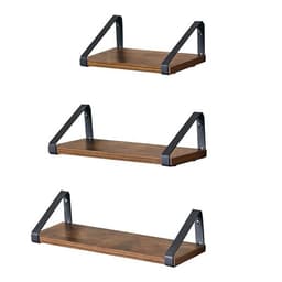 Industrielle Vegghyller med Rustikk Design - Fleksibel Montering