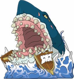 Youtooz Sea of Thieves: Megalodon vinyylifiguuri