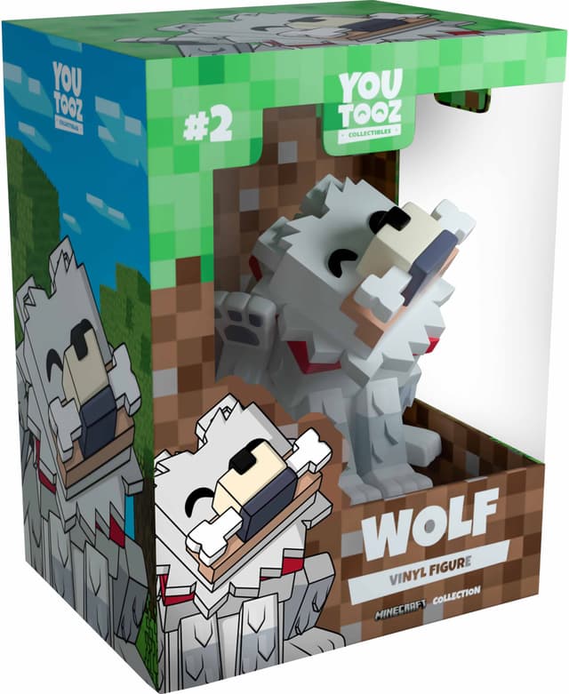 YouTooz Minecraft actionfigur (Wolf)
