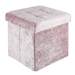 Taittuva Jakkara 30x30x30cm (vaaleanpunainen)