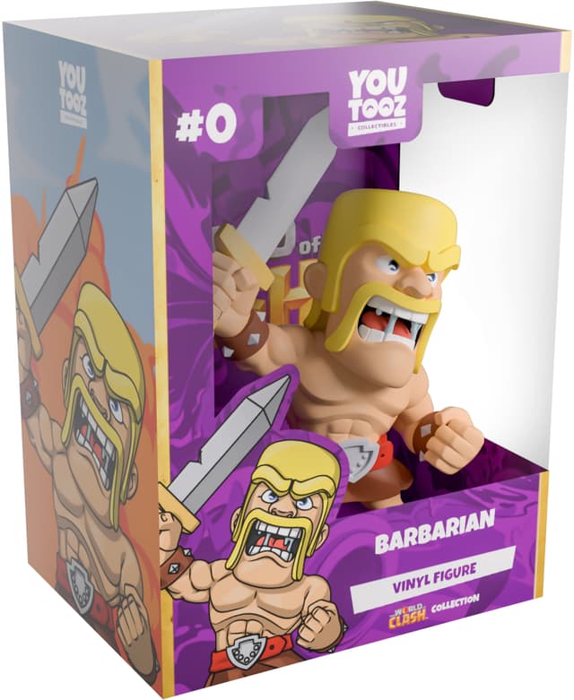 Youtooz Clash of Clans: Barbarian vinylfigur